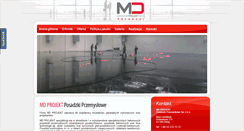 Desktop Screenshot of mdprojekt.pl